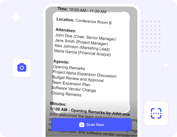 Scan Image into Searchable Text